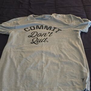 Old Navy Active Heather Blue Performance Tee